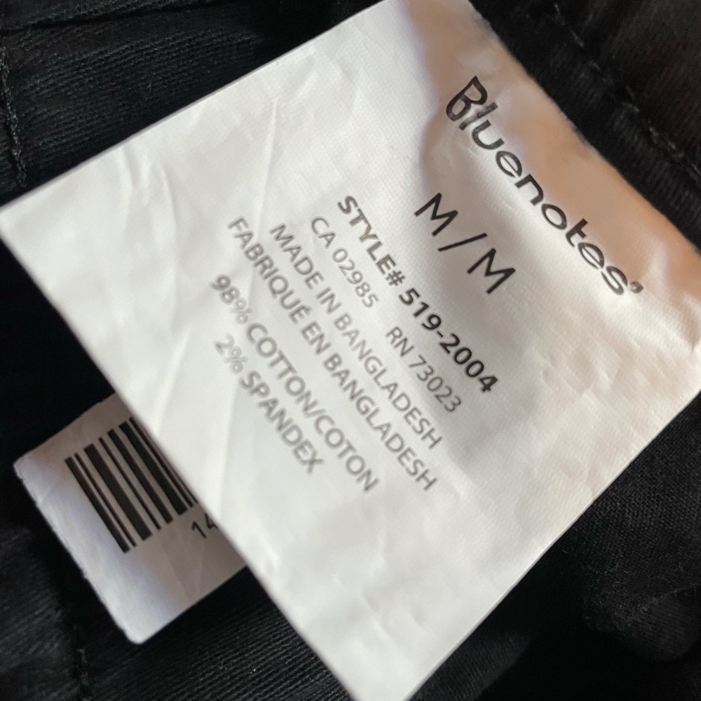 Bluenotes Paper Bag Mom Shorts Black — image 4 of 8